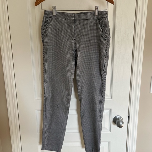 Cynthia Rowley B&W Checkered Dress Pants - Picture 2 of 11